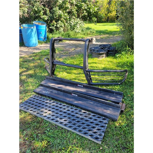 Grill guard & running boards