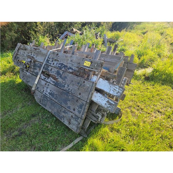 Pile of truck sides (wood)