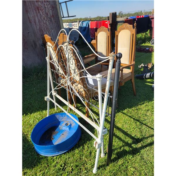 Bed frames, 6- chairs