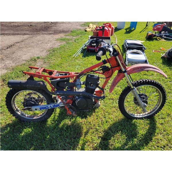 Honda motorbike (incomplete) As is