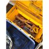 Image 3 : Small table & tool boxes c/w misc. tools