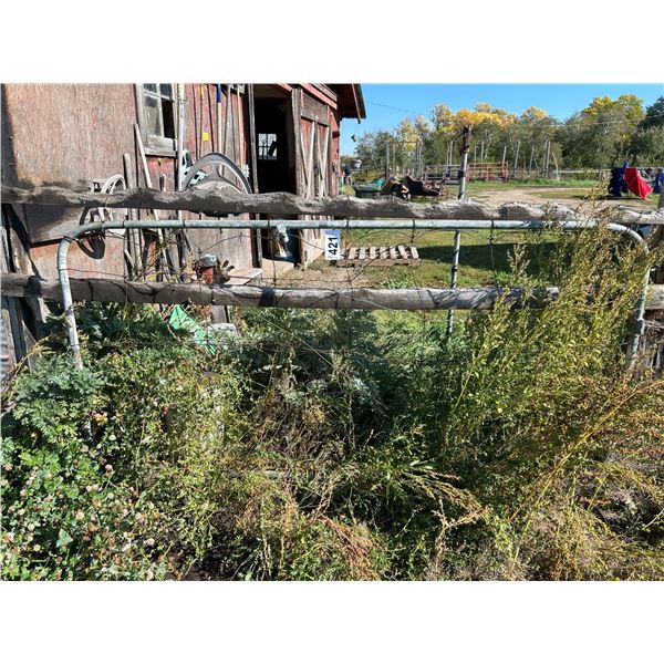 Galv. Gate & small steel gate