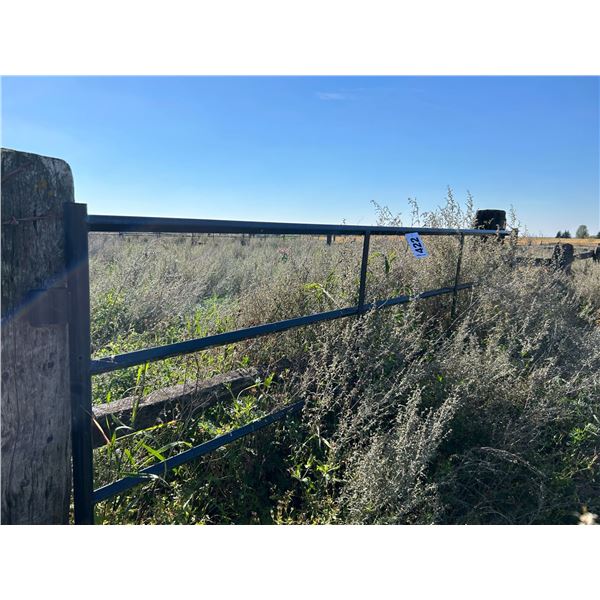 Blue square tubing panel