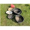 Image 1 : Qty of feeders, rubber tubs