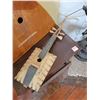 Image 3 : Russian Balalaika, 4-string ukulele & stool