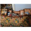 Image 5 : Bed side table, accordion sewing kit c/w contents