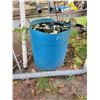 Image 5 : Qty of buckets, gardening tools, storage bin etc.