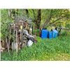 Image 1 : Qty of gardening tools, barrels, hoses, garden ornaments etc.