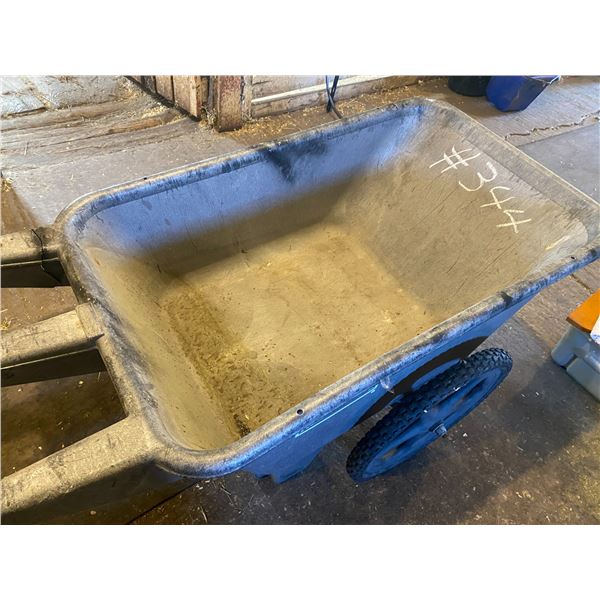 Rubbermaid wheel barrow