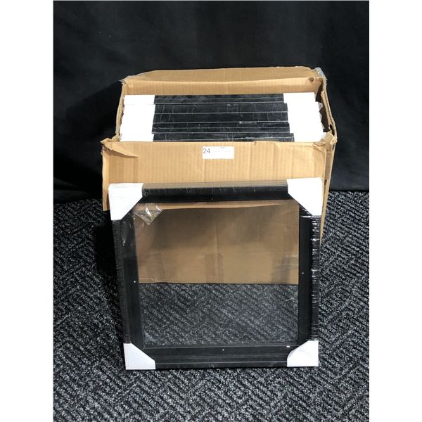 Box Of 6 Black Frames 16L x 16W