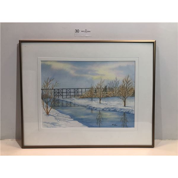 Carol Rose "Saint Albert Memories" #10 Watercolor