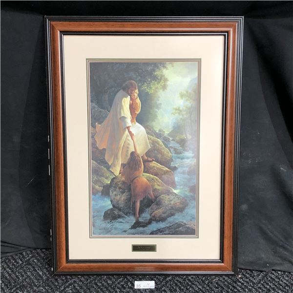 Greg Olson, "Do Not Be Afraid" Religious Framed Print