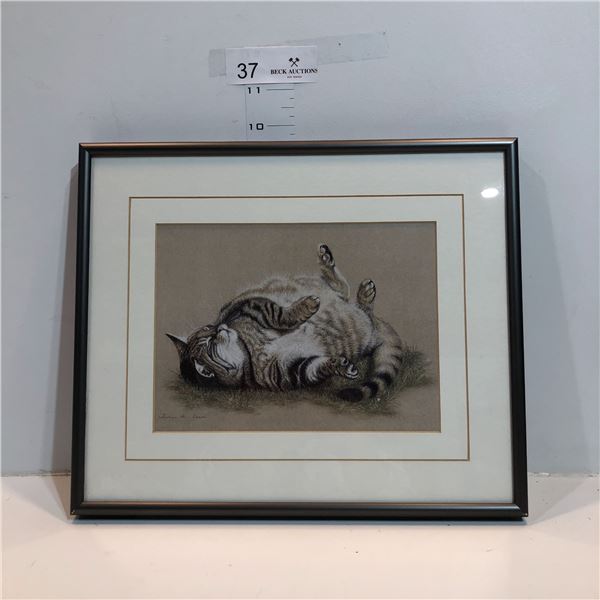 Susun M Geane, Sleepy Cat Print