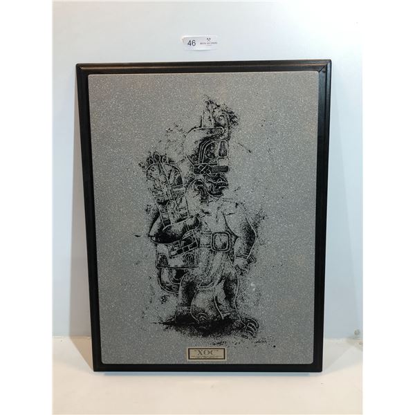 Pre-Columbian Monument Circa 1500-1000 B.C.E. Cultural Art "The Last Monumont Of Zoc" Print