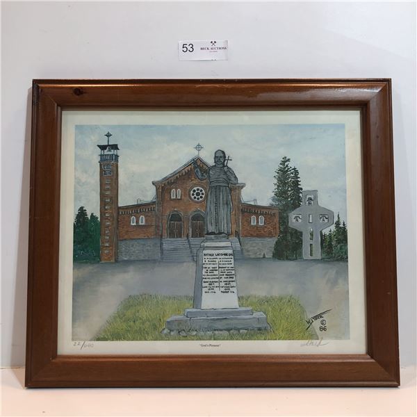 W Stock 1986,"Gods Pioneer" 22/680 Print