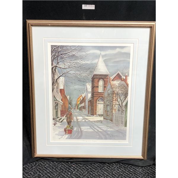 Trisha Romance 1980, "Morning With Grampa" Print