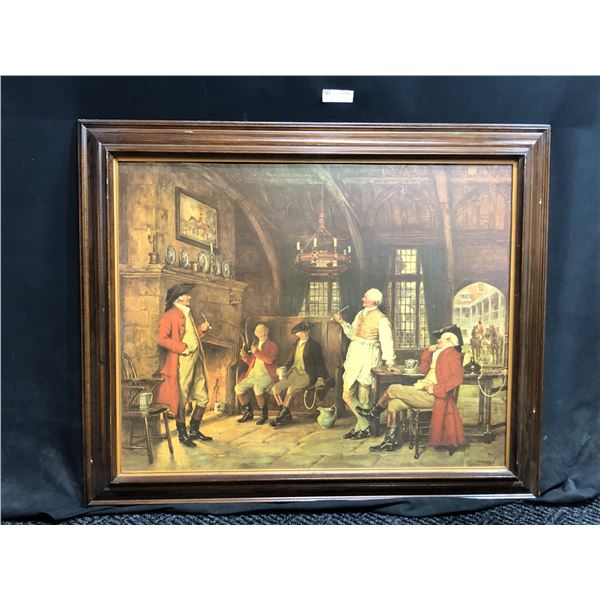 F.M. Bennet, Old English Framed Print