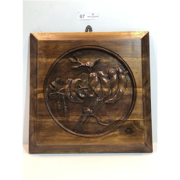 Decorative Engraved Wall Plaque