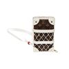 Image 1 : Louis Vuitton X NBA Brown White Monogram Canvas Leather Soft Trunk Phone Box