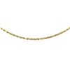 Image 2 : Twenty Inch Rope Chain - 14KT Yellow Gold