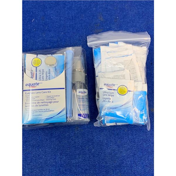 Lot of 2 assorted lens wipes