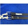 Image 2 : George mens black leather belt lot of 2 (36-38)