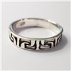 Image 2 : Silver Ring (~Size 9)(Ring is resizable for $40) (~length 0 inches) (~weight 3.74g), Suggested Retai