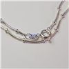 Image 2 : Silver Necklace (~Size 0) (~length 18 inches) (~weight 5.39g), Suggested Retail Value $160