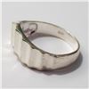 Image 2 : Silver Ring (~Size 6.5)(Ring is resizable for $40) (~length 0 inches), Suggested Retail Value $100