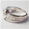 Image 2 : Silver Ring (~Size 7)(Ring is resizable for $40) (~length 0 inches) (~weight 4.6g), Suggested Retail