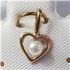 Image 1 : 14K Yellow Gold Freshwater Pearl Pendant (~Size 0) (~length 0 inches), Suggested Retail Value $160