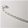 Image 2 : Silver Bracelet (~Size 0) (~length 8 inches) (~weight 4.52g), Suggested Retail Value $140