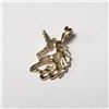 Image 2 : 10K Yellow Gold 0.8G Pendant, Suggested Retail Value $250