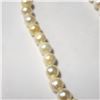 Image 2 : Silver Fresh Water Pearl Cz 17" Necklace, Suggested Retail Value $300