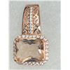 Image 2 : 4.55 Carat Morganite in Pendant