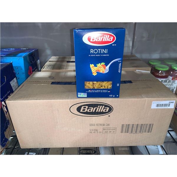 CASE LOT -Barilla Rotini Pasta 12 x 410g