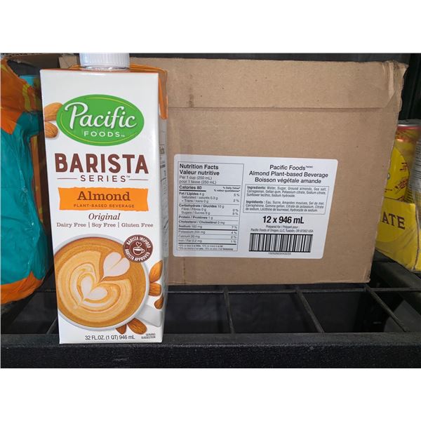 CASE LOT - pacific Barista Series Almond Original 12x946