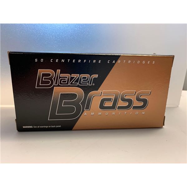 Blazer Brass 9mm Luger 124 Grain FMJ Ammo - LOT OF - 50pc