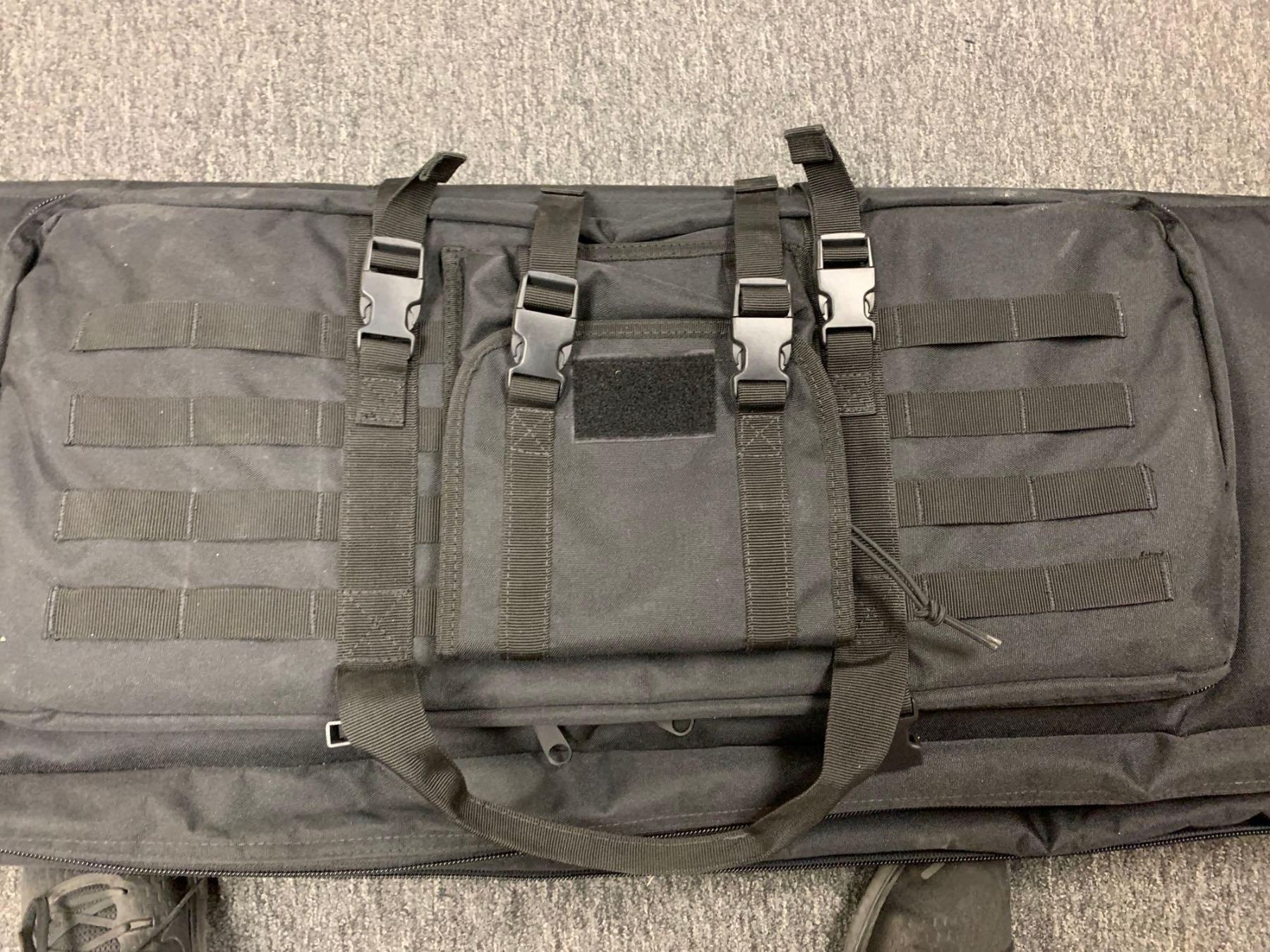 Field Rifle Case Black Tactical Range Field Gun Case