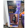 Image 2 : Animated Witch Skeleton Halloween Decoration