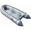 Image 2 : 10.8 ft Inflatable Boat Raft Fishing Dinghy Pontoon Boat Kayak with Aluminum Floor (Stock Photos Use