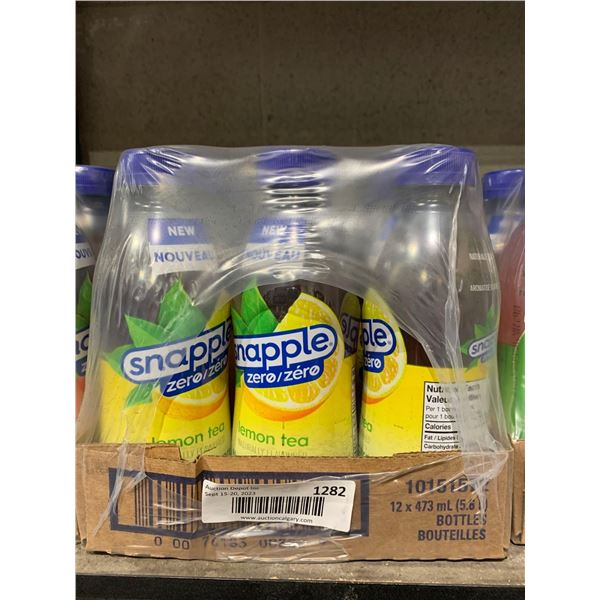 Snapple Zero Lemon Tea -12x473mL