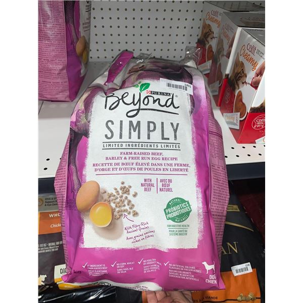 Purina Beyond Simply Dog Kibble Beef, Barley & Egg 5kg