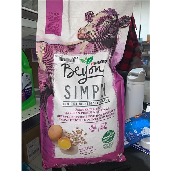 Purina Beyond Simply Dog Kibble Beef, Barley & Egg 5kg