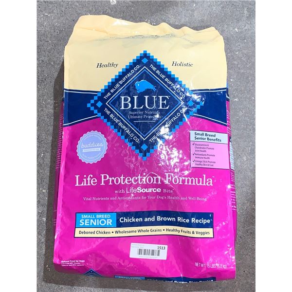 Blue Buffalo Life Protection Formula Small Breed Senior Chicken & Brown Rice Dog Kibble 6.8kg