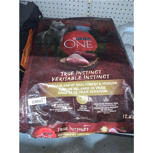 Purina One True Instinct Turkey & Venison Adult Dog Kibble 12.4kg