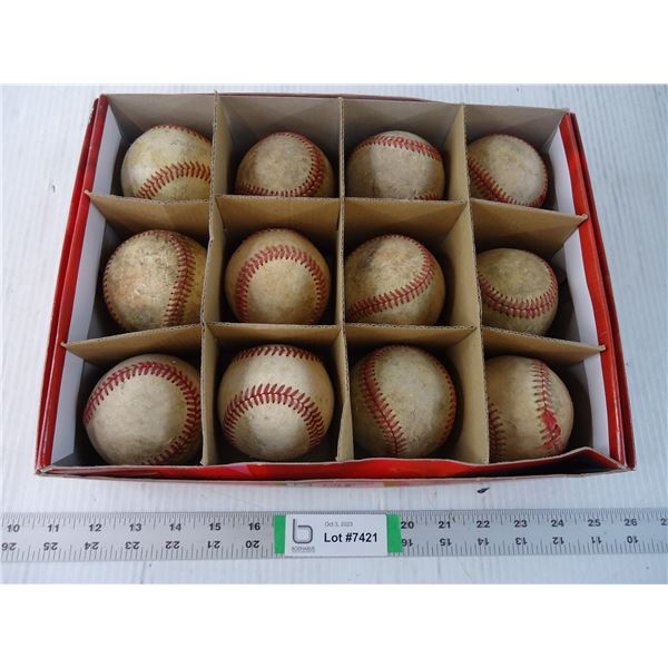 (2 X Bid Price) 2-Sets of (6) Baseballs