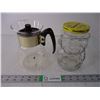 Image 1 : Vintage Coffee Carafe and Kraft Jar