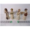 Image 1 : (4) Willow Tree Figurines