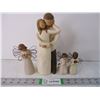 Image 1 : (4) Willow Tree Figurines